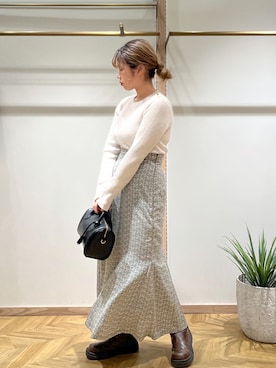 ヤマグチさん（レディース・157cm）の冬コーディネート