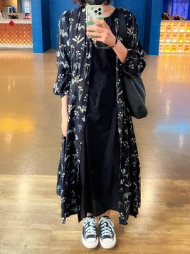 「Roots Canadaのアイテム」を使った、G.さん（レディース・164cm）の春コーディネート