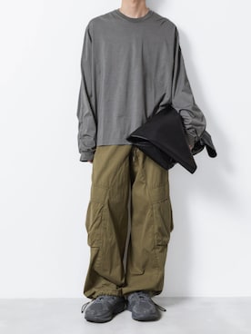 「ワイドシルエット」｜AT_MMさん（メンズ・173cm）の秋コーディネート