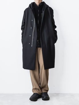 「アイテム（その他アウター）」を使った、AT_MMさん（メンズ・173cm）の冬コーディネート