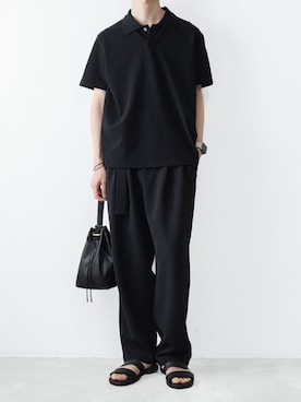 「ATTACHMENT（アタッチメント）のアイテム」を使った、AT_MMさん（メンズ・173cm）の春コーディネート