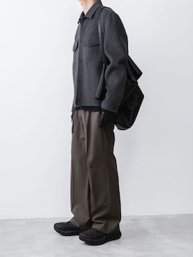 「アイテム（その他アウター）」を使った、AT_MMさん（メンズ・173cm）の秋コーディネート