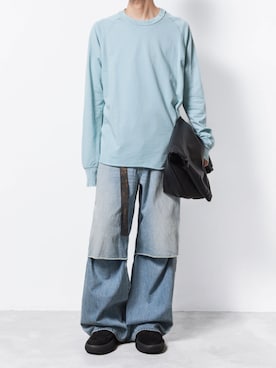 「インディゴデニム」｜AT_MMさん（メンズ・173cm）の秋コーディネート