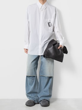 「インディゴデニム」｜AT_MMさん（メンズ・173cm）の秋コーディネート