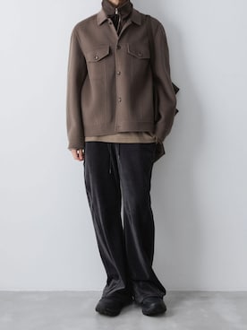 「アイテム（その他アウター）」を使った、AT_MMさん（メンズ・173cm）の秋コーディネート