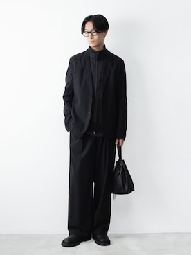 「ATTACHMENT（アタッチメント）のアイテム」を使った、AT_MMさん（メンズ・173cm）の春コーディネート