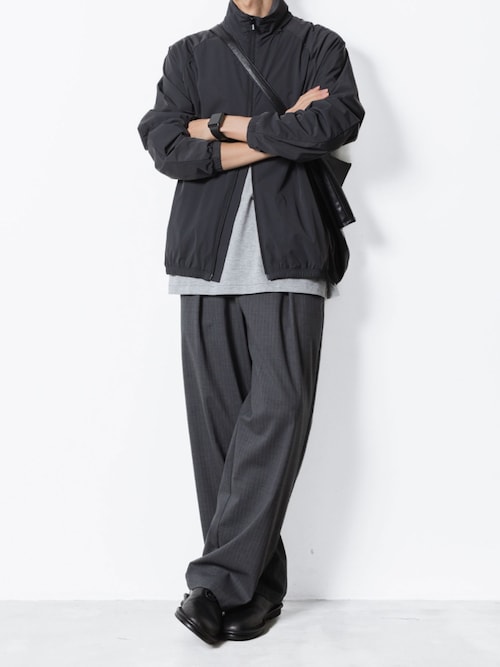 NY 2レイヤー ストレッチ ライトブルゾン / NY 2LAYER STRETCH