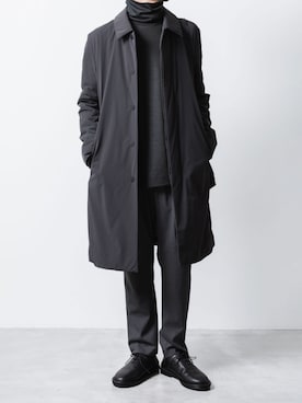 「アイテム（スリッポン）」を使った、AT_MMさん（メンズ・173cm）の冬コーディネート