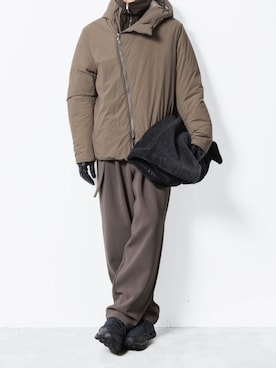 「アイテム（手袋）」を使った、AT_MMさん（メンズ・173cm）の秋コーディネート