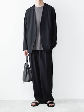 「ATTACHMENT（アタッチメント）のアイテム」を使った、AT_MMさん（メンズ・173cm）の春コーディネート