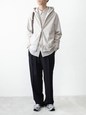 「ATTACHMENT（アタッチメント）のアイテム」を使った、AT_MMさん（メンズ・173cm）の春コーディネート