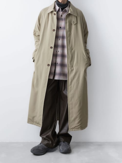 セール】シンセティックレザー 1タック トラウザーズ / SYNTHETIC