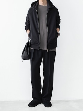 「ATTACHMENT（アタッチメント）のアイテム（バッグ）」を使った、AT_MMさん（メンズ・173cm）の夏コーディネート