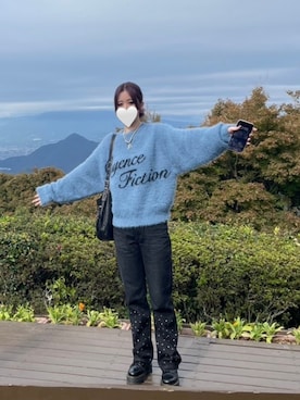 「アイテム（ブーツ）」を使った、hnkさん（レディース・158cm）の秋コーディネート