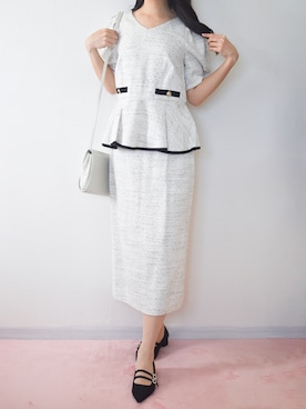 「RANDA（ランダ）のアイテム」を使った、𝑛𝑜𝑐𝑜𓈒⑅ॱ˖🎀さん（レディース・158cm）の夏コーディネート