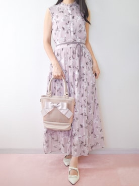 「Apuweiser-riche（アプワイザーリッシェ）のアイテム」を使った、𝑛𝑜𝑐𝑜𓈒⑅ॱ˖🎀さん（レディース・158cm）の夏コーディネート