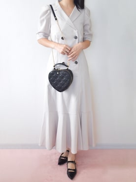 「RANDA（ランダ）のアイテム」を使った、𝑛𝑜𝑐𝑜𓈒⑅ॱ˖🎀さん（レディース・158cm）の夏コーディネート