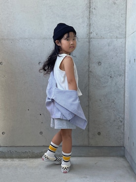 「アイテム（パンツ）」を使った、ioooさん（キッズ・110cm）の夏コーディネート