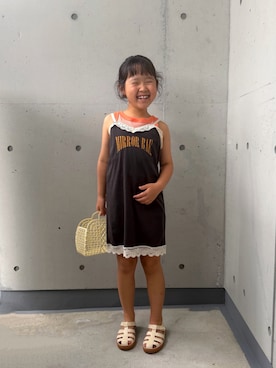 「igor（イゴール）のアイテム」を使った、ioooさん（キッズ・120cm）の夏コーディネート