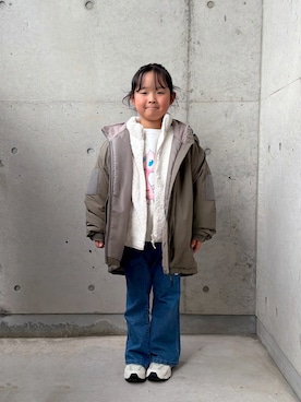 「アイテム（トップス）」を使った、ioooさん（キッズ・110cm）の秋コーディネート