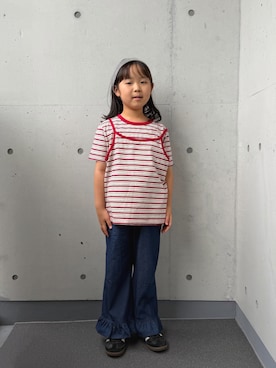 ioooさん（キッズ・120cm）の秋コーディネート