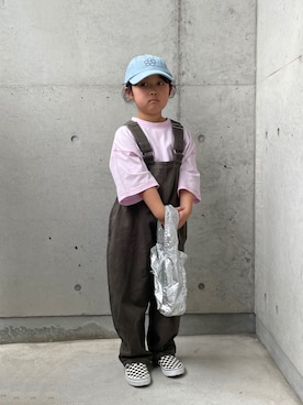 「アイテム（スリッポン）」を使った、ioooさん（キッズ・110cm）の秋コーディネート