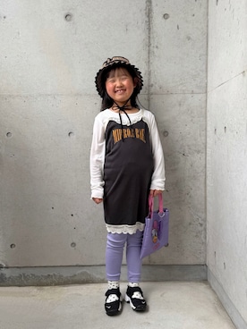 「Birthday（バースデイ）のアイテム」を使った、ioooさん（キッズ・120cm）の春コーディネート