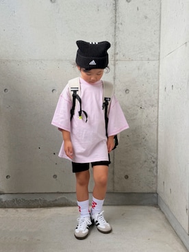 「アイテム（ソックス/靴下）」を使った、ioooさん（キッズ・110cm）の秋コーディネート