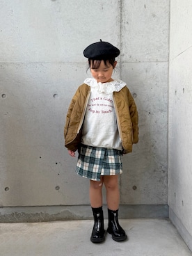 「アイテム（ジャケット/アウター）」を使った、ioooさん（キッズ・110cm）の秋コーディネート