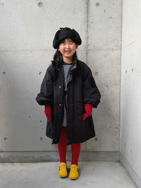 ioooさん（キッズ・110cm）の冬コーディネート