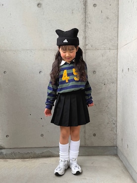 ioooさん（キッズ・120cm）の冬コーディネート