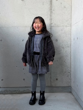 「アイテム（ジャケット/アウター）」を使った、ioooさん（キッズ・110cm）の冬コーディネート