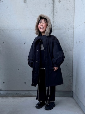 「アイテム（ジャケット/アウター）」を使った、ioooさん（キッズ・110cm）の秋コーディネート