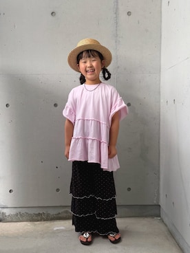 ioooさん(キッズ・120cm)の夏コーディネート