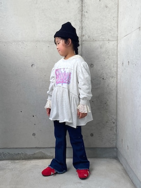 「アイテム（ワンピース/ドレス）」を使った、ioooさん（キッズ・110cm）の秋コーディネート