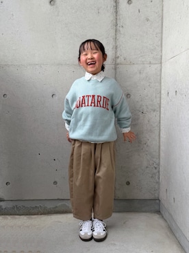 ioooさん（キッズ・120cm）の冬コーディネート