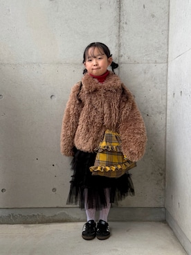 「アイテム（ジャケット/アウター）」を使った、ioooさん（キッズ・110cm）の冬コーディネート