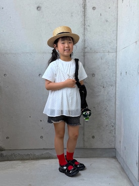 ioooさん（キッズ・120cm）の夏コーディネート