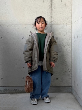 「アイテム（シューズ）」を使った、ioooさん（キッズ・110cm）の秋コーディネート