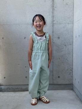 「アイテム（サンダル）」を使った、ioooさん（キッズ・110cm）の夏コーディネート