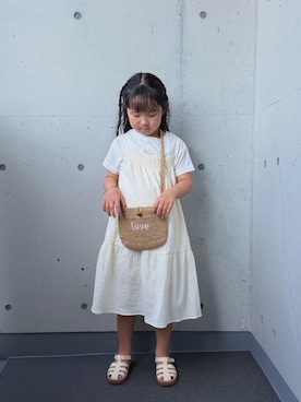 「igor（イゴール）のアイテム」を使った、ioooさん（キッズ・120cm）の夏コーディネート