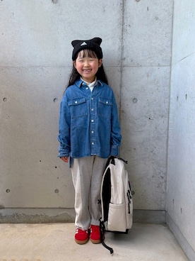 ioooさん（キッズ・120cm）の冬コーディネート