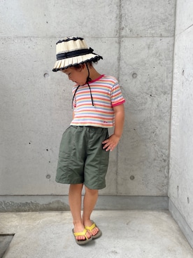 ioooさん（キッズ・110cm）の夏コーディネート