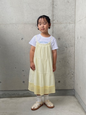 「アイテム（サンダル）」を使った、ioooさん（キッズ・110cm）の夏コーディネート