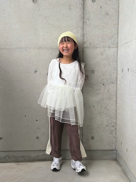 ioooさん（キッズ・120cm）の春コーディネート