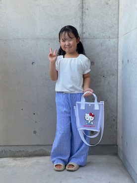 「アイテム（サンダル）」を使った、ioooさん（キッズ・110cm）の夏コーディネート