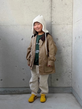 「アイテム（ジャケット/アウター）」を使った、ioooさん（キッズ・110cm）の秋コーディネート