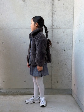 ioooさん（キッズ・120cm）の冬コーディネート