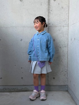 ioooさん（キッズ・120cm）の春コーディネート