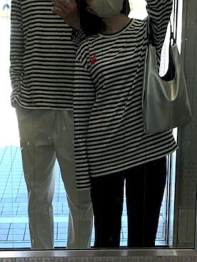 「H&M（エイチ・アンド・エム）のアイテム（チノパンツ）」を使った、いっきさん（メンズ・185cm）の夏コーディネート